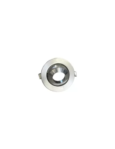 Slv 111072 Swan downlight mr16, aluminio natural